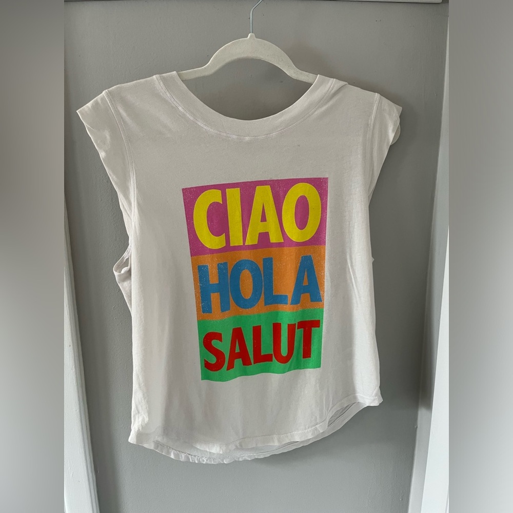 Project Social Ciao Muscle Tank NWT